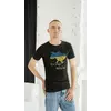 Молодежная патриотическая мужская футболка "Все Будет Украина" М-03