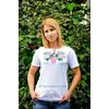 Жіноча вишита футболка Ружі А-20