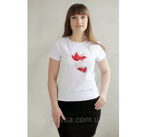 Молодіжна футболка Casual з принтом Метелики